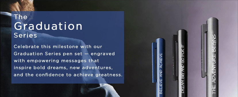 MESMOS Graduation Gift for Him 2026, 3pc Luxury Pen Set, German Ink & Swiss Nib, College and High School Graduation Gifts for Boys, Masters Grad Gift for Him, Men, Male, Son, Dad, Boys B0DNM6QZ8F