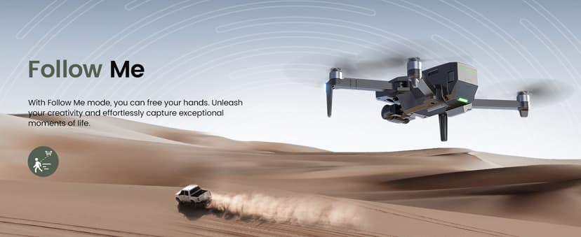 Holy Stone HS720R 3 Axis Gimbal GPS Drones with Camera for Adults 4K EIS; FPV RC Drone, Foldable Quadcopter with 10000 Feet Video Transmission Control Range, Brushless Motor, Follow Me, Auto Return