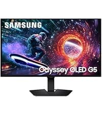 Samsung 27" Odyssey OLED G6 (G61SH) Gaming Monitor - QD-OLED, QHD (1440P), 240Hz, 0.03ms, Glare-Free, Pantone Validated, HDR10, Height-adjustable stand, OLED Safeguard, 3 Year Warranty, LS27HG612SNXZA