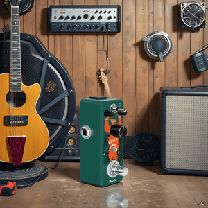 IOppWin HOLY WAR Heavy Metal Distortion Pedal - 3 Mode (Lo/Hi Boost) True Bypass, Mini Metal Casing, Guitar Effects Pedal