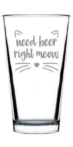 Good Luck Finding Better Friends Than Us - Pint Glass for Beer - Funny Farewell Gift For Best Friend Moving Away - 16 oz Glasses