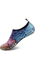 Water Shoes for Women Men Quick-Dry Aqua Socks Swim Beach Outfits Barefoot Yoga Exercise Wear Sport Accessories Pool Camping Must Haves River Hiking Adult Youth Size