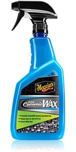 Meguiar's G7716 Gold Class Carnauba Quik Wax, Special Blend for Richness and Shine, Clear Coat Safe Meguiar's Quik Wax, Spray That Leaves Lasting Results Without Residue, 16 Oz