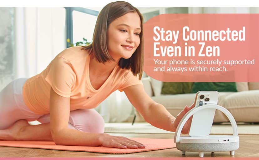 Bedside Lamp with Wireless Charger, 6 in 1 Touch Bedside Lamp, Portable Bluetooth Speaker, Birthday Gifts for Women, Gift for Her, Mom, Dad, Mens Gifts for Birthday Unique