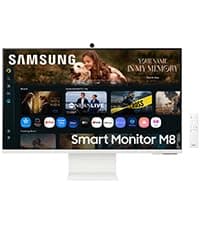 Samsung 32” Smart Monitor M7 (M70F) 4K UHD Display, Samsung Vision AI, Smart TV Apps, Gaming Hub, USB-C, HDMI and USB-A, Black, LS32FM702UNXZA, 2025
