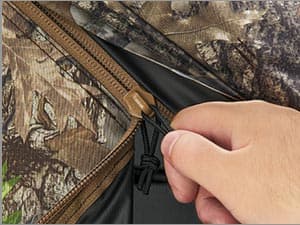 TIDEWE Hunting Blind 270°See Through with Carrying Bag for Turkey Hunting, Pop Up Ground Blinds, Portable Resilient Hunting Tent
