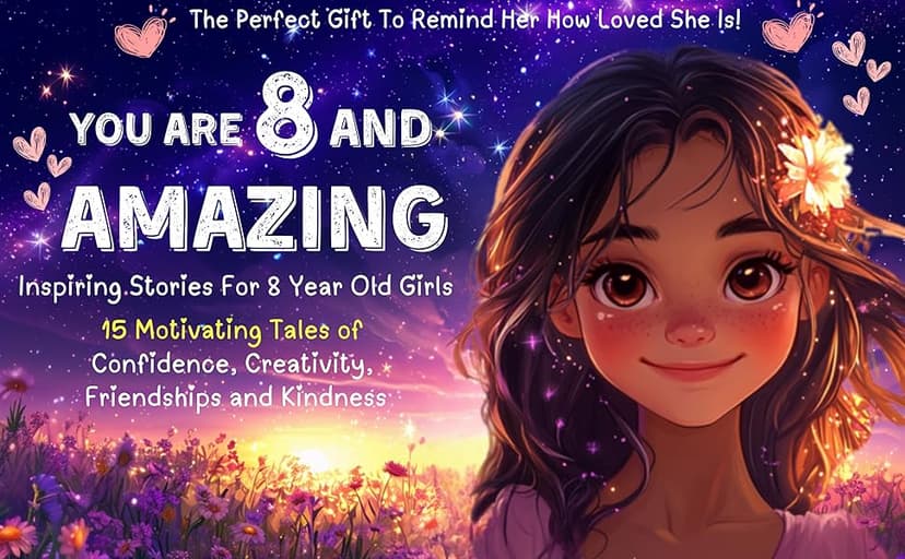 You Are 8 And Amazing! Inspiring Stories For 8 Year Old Girls: 15 Motivating Tales About Confidence, Creativity, Friendships and Kindness (You Are Amazing!)