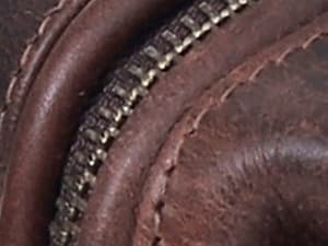 HLC Leather Toiletry Bag for Men - Best Gift for Men - Premium Genuine Leather Dopp Kit Shaving Kit Organizer Travel Kit Pouch Bag for Men - Large Size - Rustic Brown