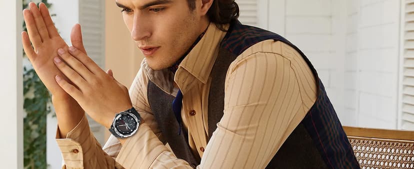 MASTOP Solar Powered Energy Watch for Men Military Digital Multifunctional Led Luminous Indication 2 Time Zone 50m Waterproof Watch Reloj Solar para Hombre