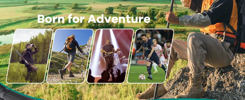 20x50 High Powered Binoculars for Adults, Waterproof Compact Binoculars with Low Light Vision for Bird Watching Hunting Camping Travel Cruise Hiking Sports Stargazing, Christmas Birthday Gifts for Men