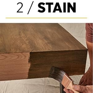 Minwax 222404444 Wood Finish, Special Walnut Stain, Half Pint