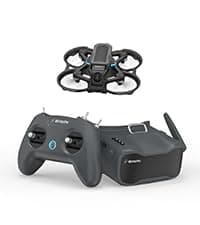 BETAFPV Aquila20 FPV Kit with Altitude Hold Stable Hover, LiteRadio 4 SE Radio Transmitter, VR04 FPV Goggles DVR Supported, 3 Modes 2S Propulsion System Drone RTF for FPV Beginner Fly Indoor Outdoor