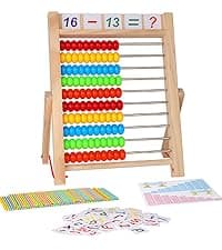 KIDWILL Montessori Pounding Toy for 1 2 Year Olds Wooden Hammering & Activity Board with Xylophone, Number Maze, Pounding Bench Educational Toddler Gift Toys Age 1-3