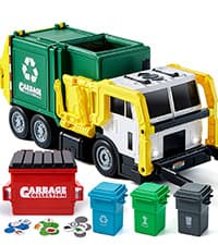 JOYIN 13 in 1 Dinosaur Toys for Kids 3-5, Dinosaur Truck with 12 Pull Back Cars, Birthday Gifts Toys for 3 4 5+ Year Old Boy, Transport Carrier Truck for Toddlers, Christmas Great Gifts for Grandkids