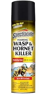 Spectracide Wasp, Hornet & Yellowjacket Trap, Hanging Wasp & Hornet Trap with a Quick-Drown Formula That Submerges & Kills Insects, 1 Count