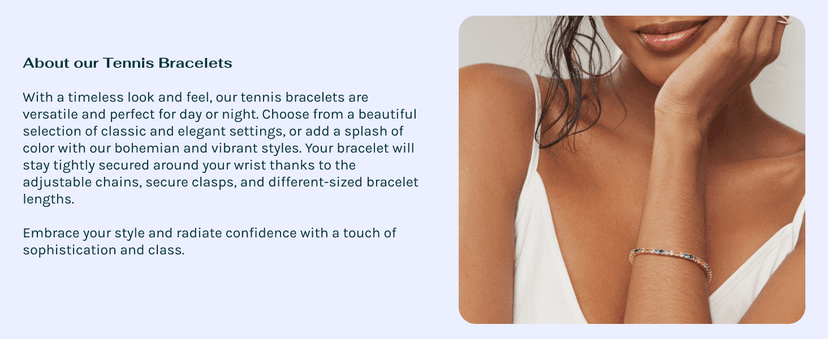 PAVOI 14K Gold Plated 3mm Cubic Zirconia Classic Tennis Bracelet | Gold Bracelets for Women | Size 6.5-7.5 Inch