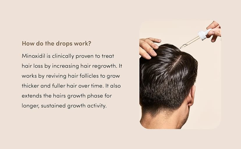 hims Thick Fix Hair Thickening Shampoo & 5% Minoxidil Treatment Serum Set - Hair Loss Treatment for Men - Moisturizing, Color Safe Shampoo & Serum - 2 Count