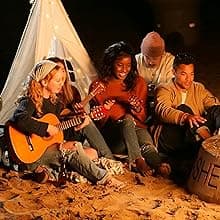 BESYOU Acoustic Guitar 38" Wood Guitar with starter kit-Travel Gig Bag, Tuner,guitar pick with Beginner Set for Kids/Adults -Natural