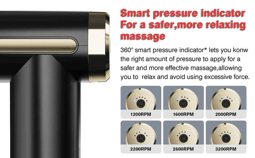 cotsoco Massage Gun Deep Tissue for Pain Relief with 4 Massage Heads & 6 Speeds, Electric Mini Handheld Body Massager for Any Pain Relief, Best Gifts for Men and Mom B0CP3K8G9X