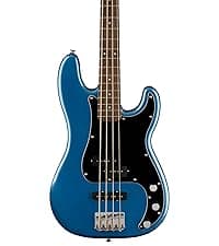 Fender Squier Debut Series Precision Bass Guitar, Beginner Guitar, with 2-Year Warranty, Includes Free Lessons, Black with Matte Finish