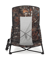 ARROWHEAD OUTDOOR 360° Degree Swivel Hunting Chair Stool Seat, Perfect for Blinds, No Sink Feet, Supports up to 450lbs, Carrying Case, Steel Frame, Fishing, High-Grade 600D Canvas