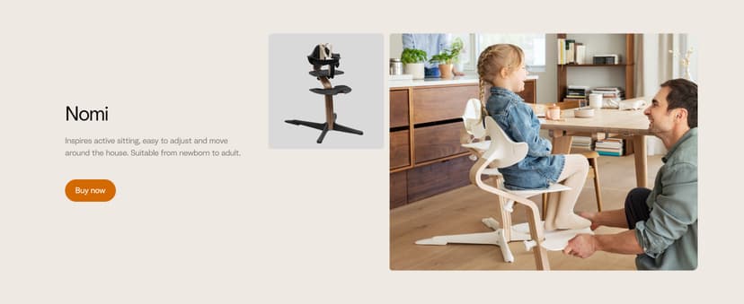 Stokke Steps High Chair for Babies & Children from 6 Months to 10 Years – 2-in-1 Adjustable & Ergonomic Design – Removable Baby Set, Tray & Safety Harness – 18.9 x 24.4 x 34.7 – White/Natural