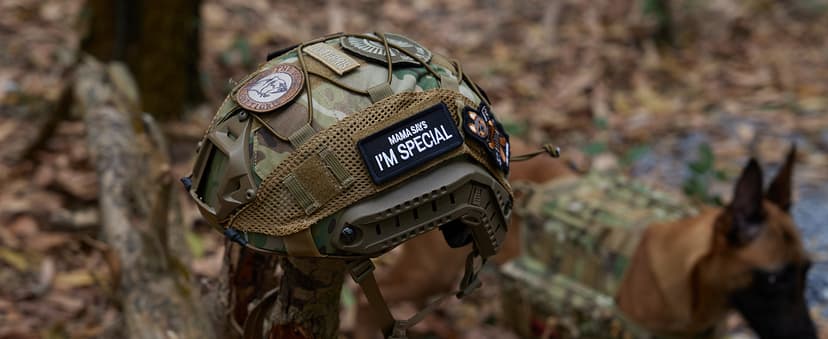 OneTigris Helmet Cover, Tactical Cloth Cover for Fast Helmet in Size L or M/L, XL or L/XL, Bump Helmet in Size XL or L/XL - ZKB12 No Helmet