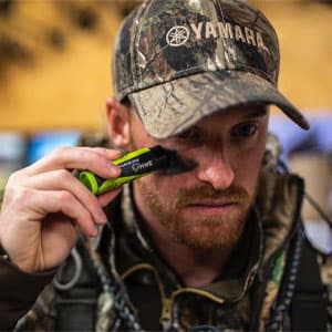 HME 3 Color Camo Face Paint "Mess-Free" Application Stick - Long-Lasting Easy-to-Use Concealment Makeup for Hunting