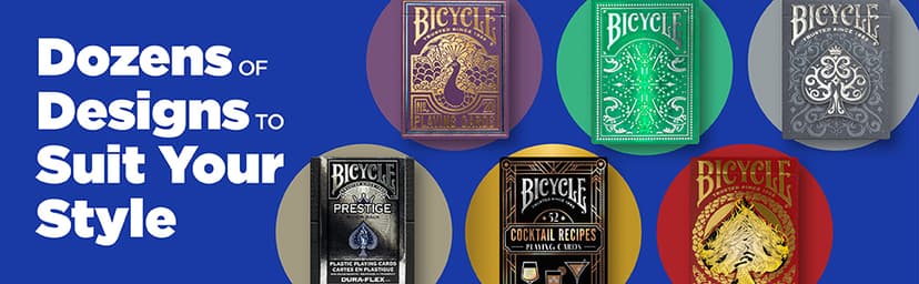 Bicycle Jumbo Index Playing Cards , 2 Pack Large Print Poker Size Deck of Cards for Easy Reading, Family Card Games, and Casino Play