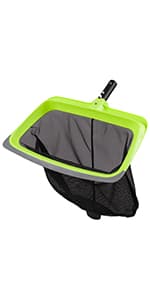 Sepetrel Upgrade Pool Vacuum Head with Side Brush & Universal Rotatable Hose Adapter,Weighted Triangular Shape(Safe for Vinyl Liner Pool)