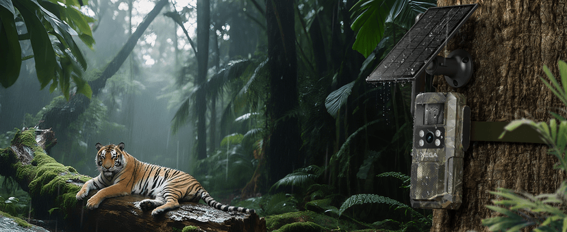 Xega 4G LTE Cellular Trail Camera with Livestreaming, No WiFi Game/Deer Cameras, Motion Activated, 7800mAh Battery, 950nm No Glow Night Vision, TF/Cloud Storage, IP66 Weatherproof, Built-in SIM Card