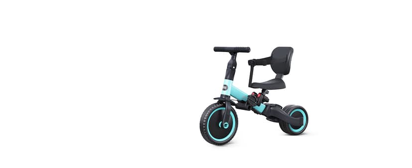 Toddler Trike with Push Handle Lets Parents Steer and Converts to Balance Bike, Fun Outdoor Toy for Boys and Girls, Blue newyoo TR007 5-in-1 Tricycle for Toddlers 1-3, Toddler Bike, Birthday Gift B0B9LCT9B7