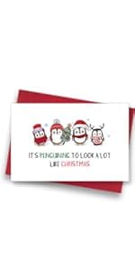 Funny Christmas Cards with Envelopes, Naughty Christmas Gifts for Boyfriend Husband Men, Unique Christmas Gift ideas for Him, Cute Merry Christmas Card Gifts from Wife Girlfriend