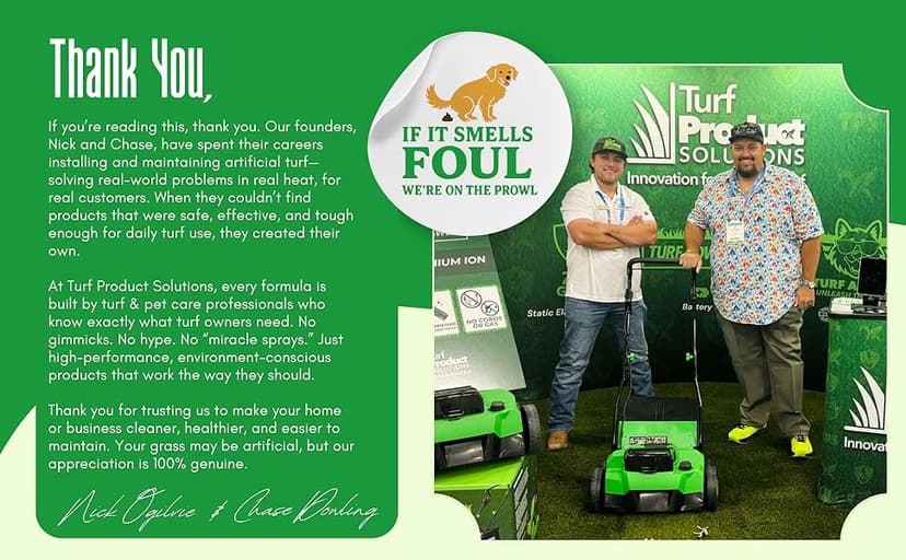 Turf Power Sweep by Turf Product Solutions - Cordless Battery Powered Artificial Grass Power Sweeper