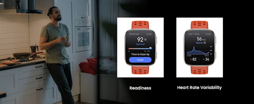 Amazfit Bip 6 Smart Watch 46mm, 14 Day Battery, 1.97" AMOLED Display, GPS & Free Maps, AI, Bluetooth Call & Text, Health, Fitness & Sleep Tracker, 140+ Workout Modes, 5 ATM Water-Resistance, Black