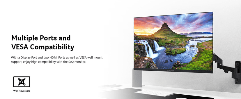 AOPEN by Acer 31.5 Inch 4K UHD ZeroFrame Home & Office Monitor | AMD FreeSync | Ultra-Thin Stylish Design | HDR 10 | 4ms G to G | Low Blue Light | Tilt | DP 1.2 & 2 x HDMI 2.0