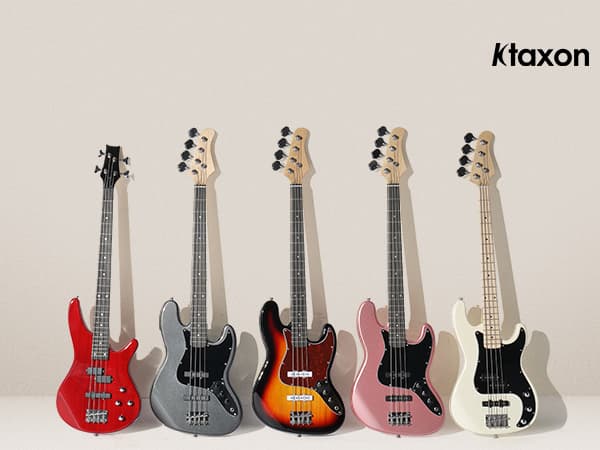 Ktaxon 4 String Electric Bass Guitar, Full Size Standard Right Handed Rosewood Fingerboard Beginner Kit with Cable Wrench Tool (Lake Blue)