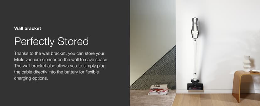 Miele Triflex HX2 Cordless Stick Vacuum Cleaner, 60 min runtime, Lotus White / Rose Gold