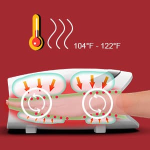 Gifts for Women,White Elephant Gifts for Adults - Hand Massager with Compression & Heating,Birthday Christmas for Men Women,Electric Hand Massager for Arthritis and Carpal Tunnel(White)