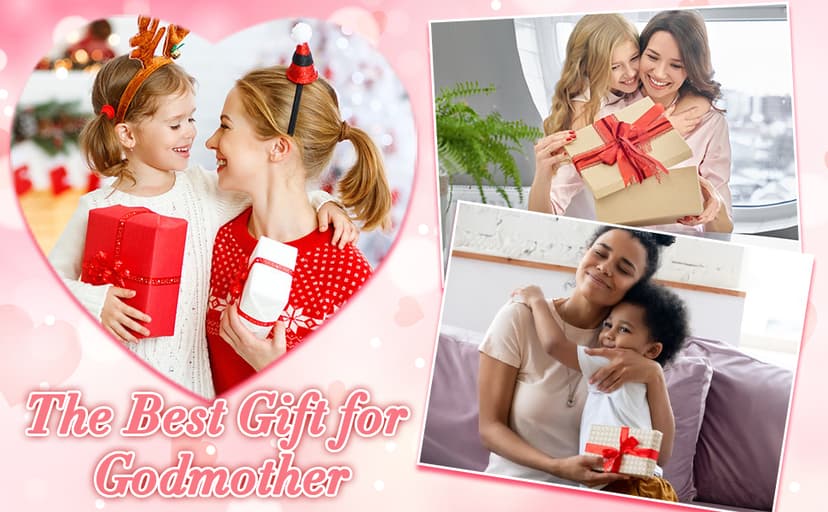 Godmother Proposal Gift Set, Will You Be My Godmother Gifts, God Mother Gifts Ideas Include Insulated Tumblers Mothers Day Christmas Birthday Baptism Present for Women Mom