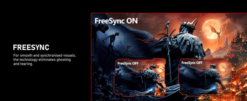 Gawfolk 24.5 Inch PC 200Hz Gaming Monitor, FHD 1080p screen, Built-in speakers,1ms without Bezel, freesync, 99% sRGB, 178 ° Angle View, HDMI、DisplayPort, Compatible with wall mounting 75*75MM - Black