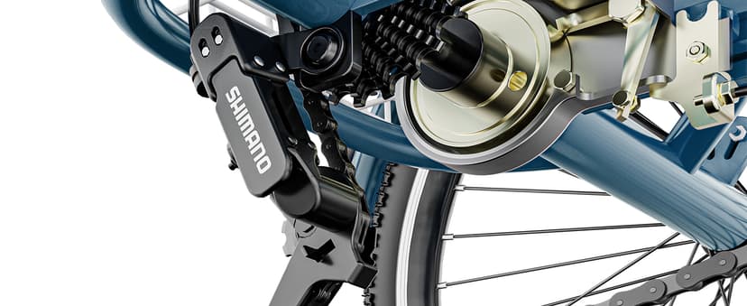 MOONCOOL Adult Tricycles 3 Wheel 7 Speed Trikes, 20/24/26 inch Adult Trikes 3 Wheeled Bike with Basket for Seniors, Women, Men