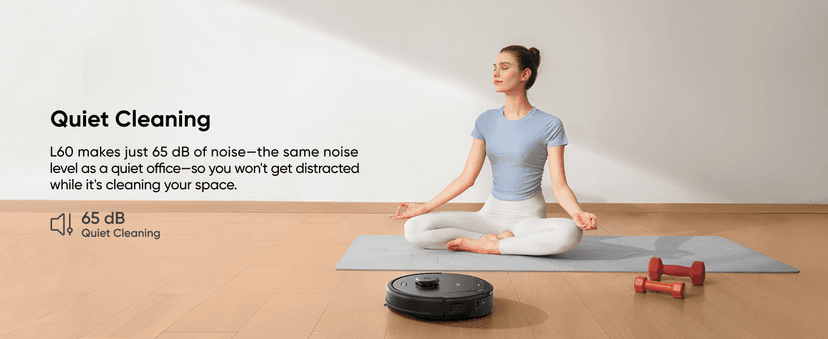 eufy L60 Robot Vacuum with Self Empty Station, Hair Detangling Technology, Up to 60 Days Hands Free Cleaning, 5,000 Pa Suction, Remove Hair, Dust
