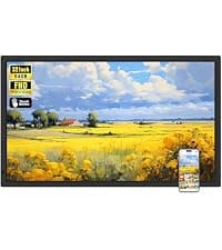 1280x800 HD IPS Touch Screen, Slideshow, Auto-Rotate, Tabletop/Wall, Send Photos/Videos from Phone, Gifts for Mom - Black Frameo 10.1" WiFi Digital Picture Frame, Electronic Photo Frames - 32GB B0D8JDPKKS