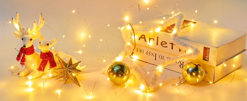 Brightown 12 Pack LED Fairy Lights Battery Operated String Lights - 7ft 20LED Waterproof Silver Wire Firefly Starry Moon Lights for DIY Crafts Wedding Table Centerpieces Party Bedroom Christmas