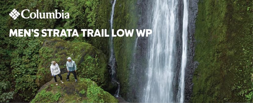 Columbia Men's Strata Trail Low Waterproof Hiking Shoes