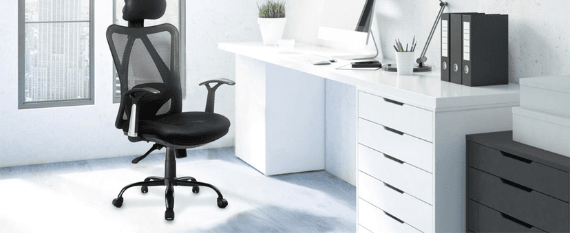 MASTERY MART Heavy Duty Office Chair Base Replacement, 2500 Lbs, 28"(70 cm), Metal Desk Chair Base Replacement Parts with Universal Gas Cylinder Hole and Casters Sockets, Matte Black