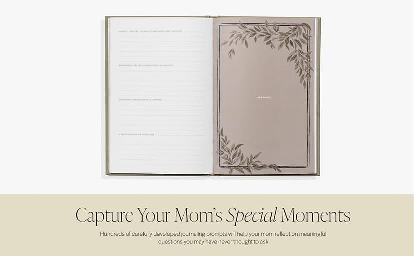 Mom's Story: A Memory and Keepsake Journal for My Family (Heirloom Story Books and Guided Journals)