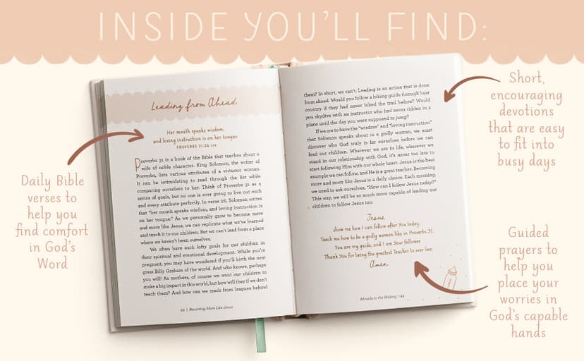 Miracle in the Making: The Devotional for Expectant Moms (75 Daily Devotions for Pregnant Mothers) – The Perfect Christian Baby Shower Gift 1648709168