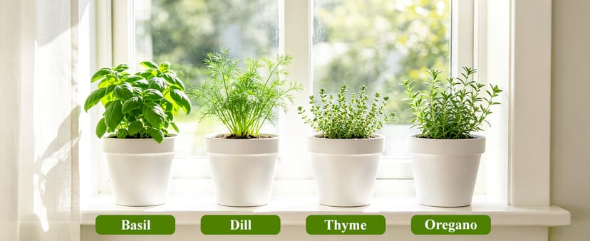 Indoor Herb Garden Kit, Culinary Herb Starter Kit with Seeds & Tools for Beginners, Kitchen Decor, House Warming Gifts for New Home, for Christmas, Ultimate Birthday Gifts for Women Men Mom Dad B0GR93MPX1